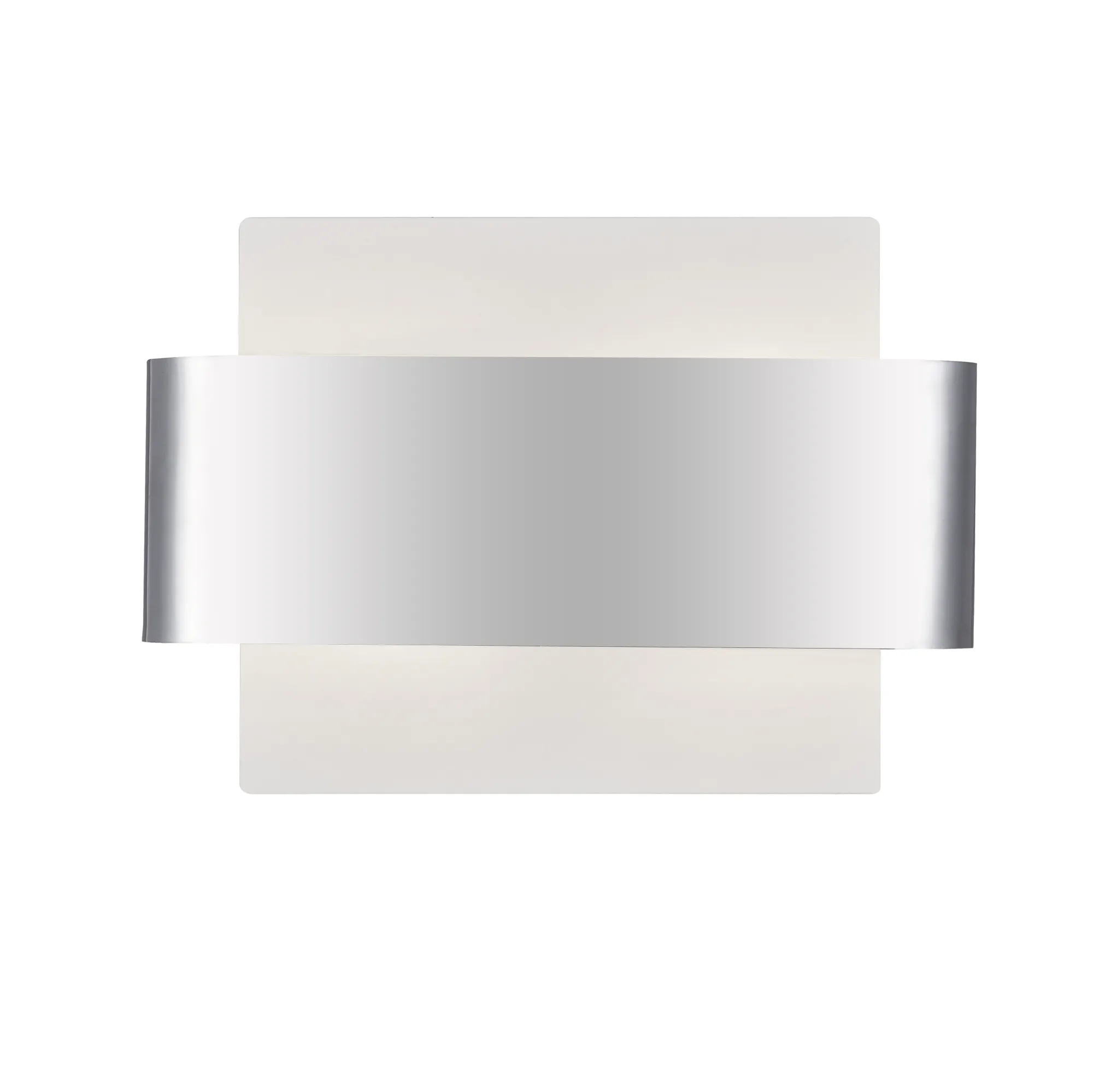 Damo Wall 2 Light Polished Chrome, White D0378  Deco Damo